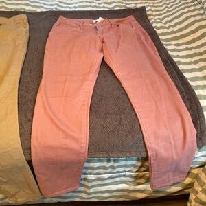 Straight leg jeans